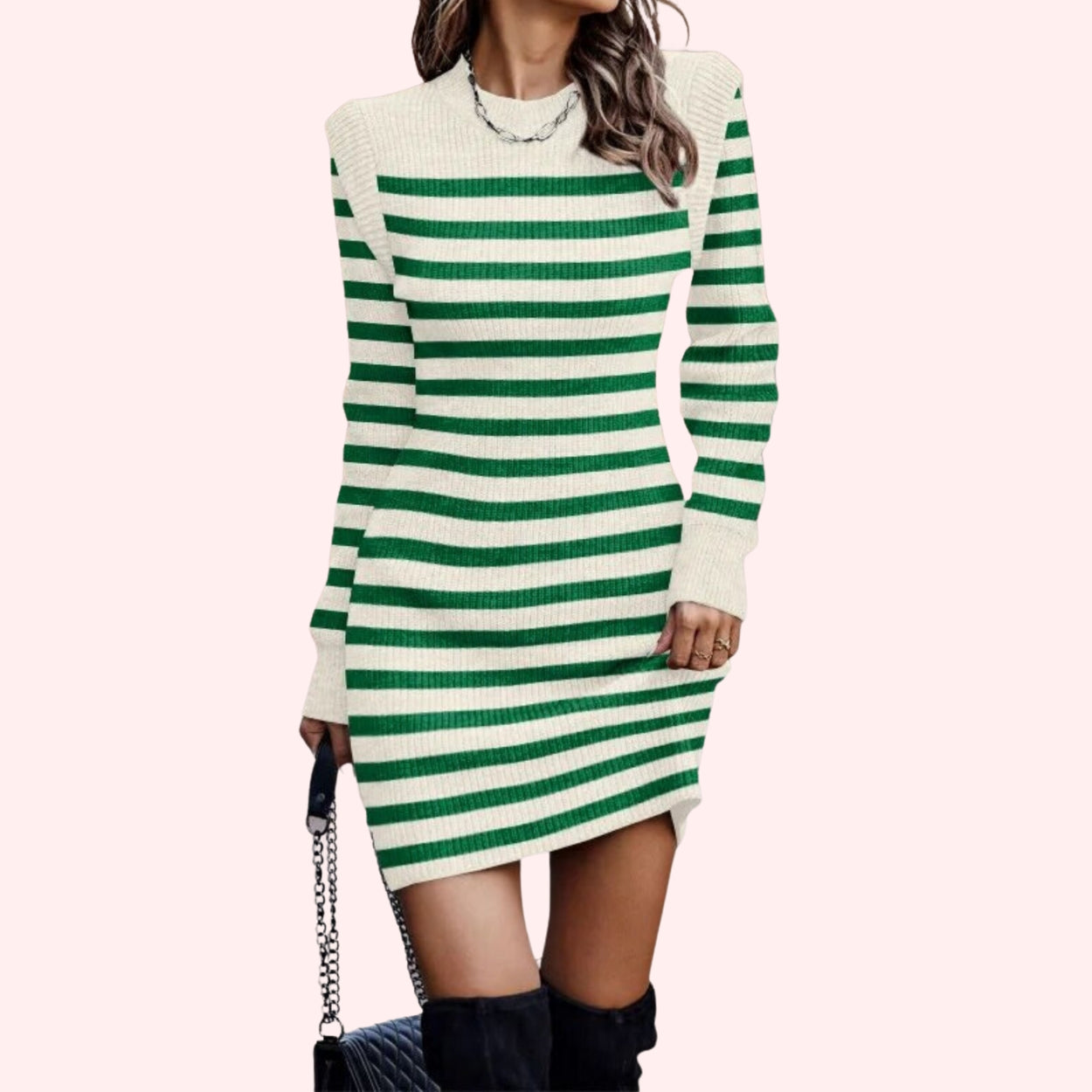 Striped Dress for Women – Chic and Comfortable Design