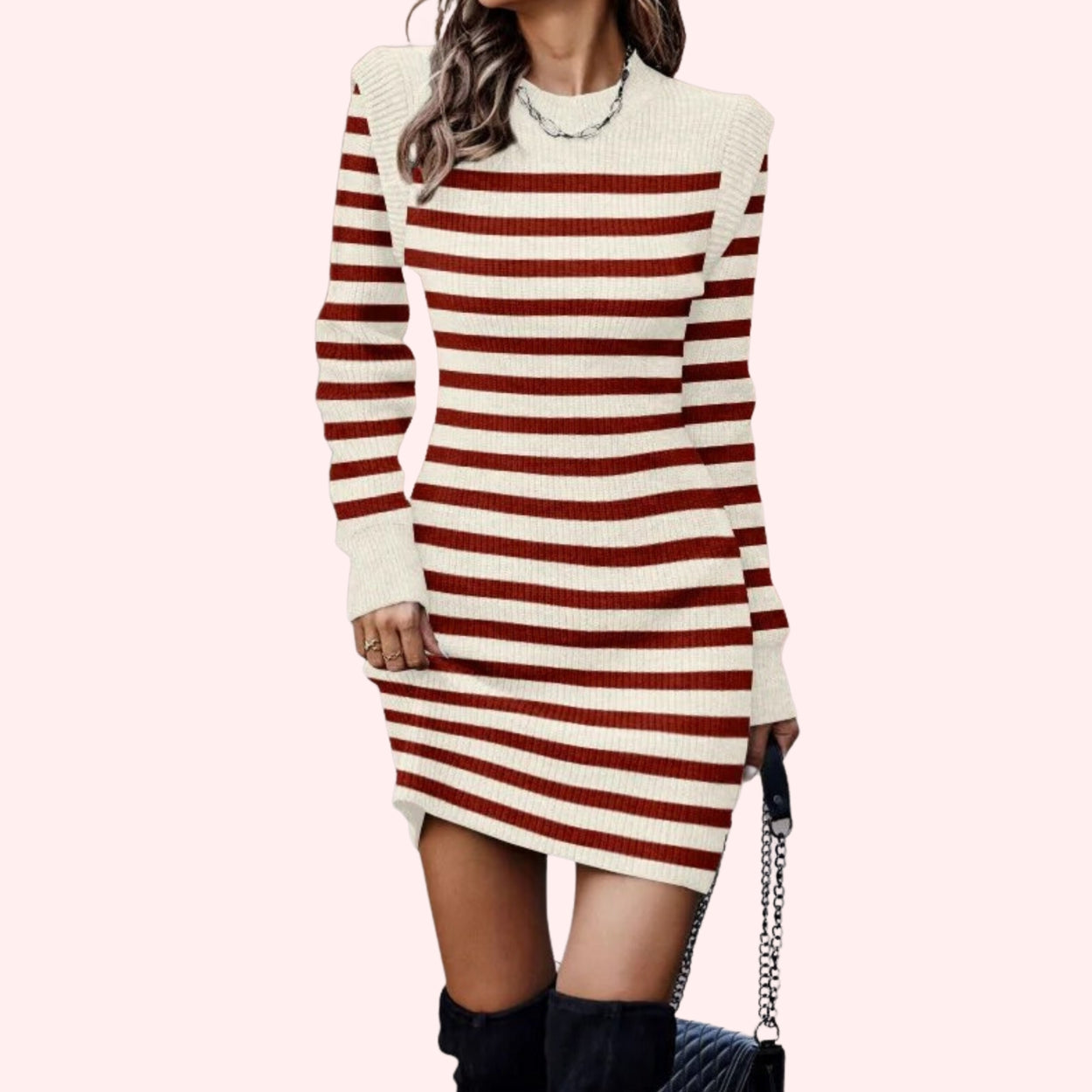 Striped Dress for Women – Chic and Comfortable Design